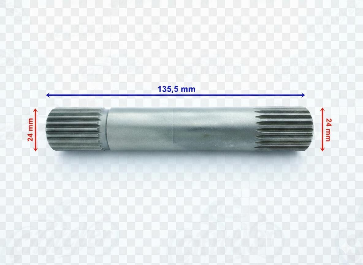 Atv Linhai Arka Şaft Mili 135 Mm 22-22 Frezeli Öm