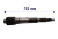 Atv Tahrik Mili 14T Çizgili 165Mm