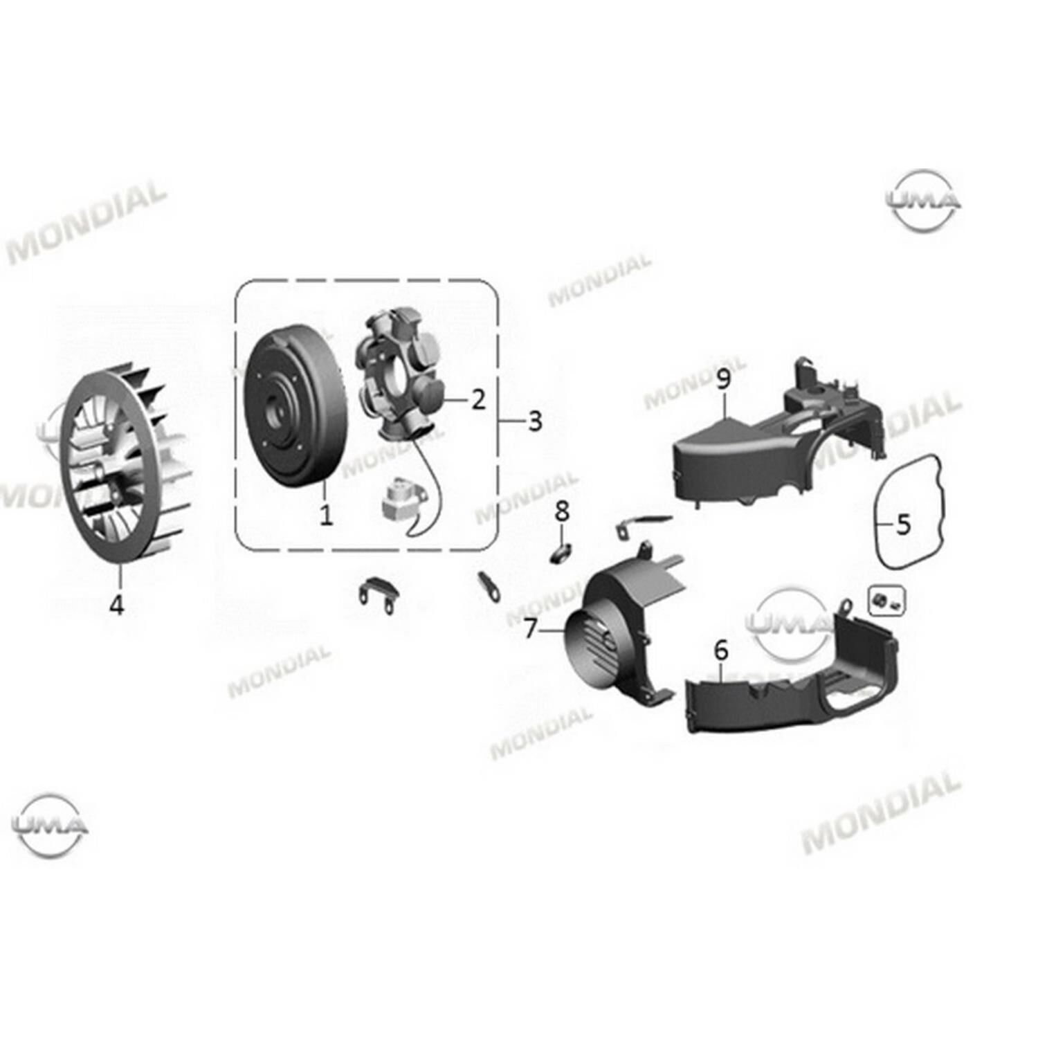 Mondial Ritmica 100-110 Speedy Rotor 12 Li Orj