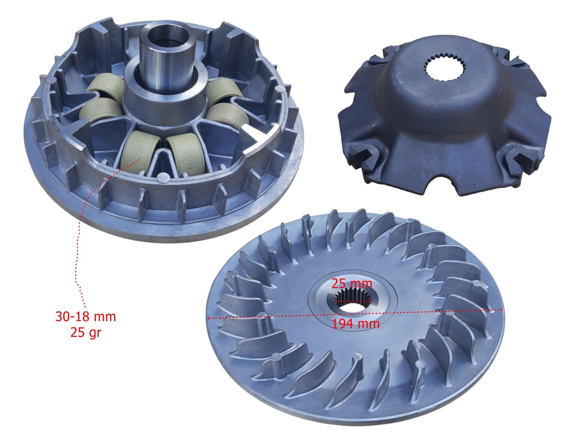 Cf Moto Atv 500 Ön Varyatör Komple