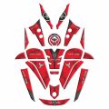 Yamaha Mt25 2020 - 2024 Uyumlu Full Tank Pad Set 004