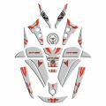 Yamaha Mt25 2020 - 2024 Uyumlu Full Tank Pad Set 008