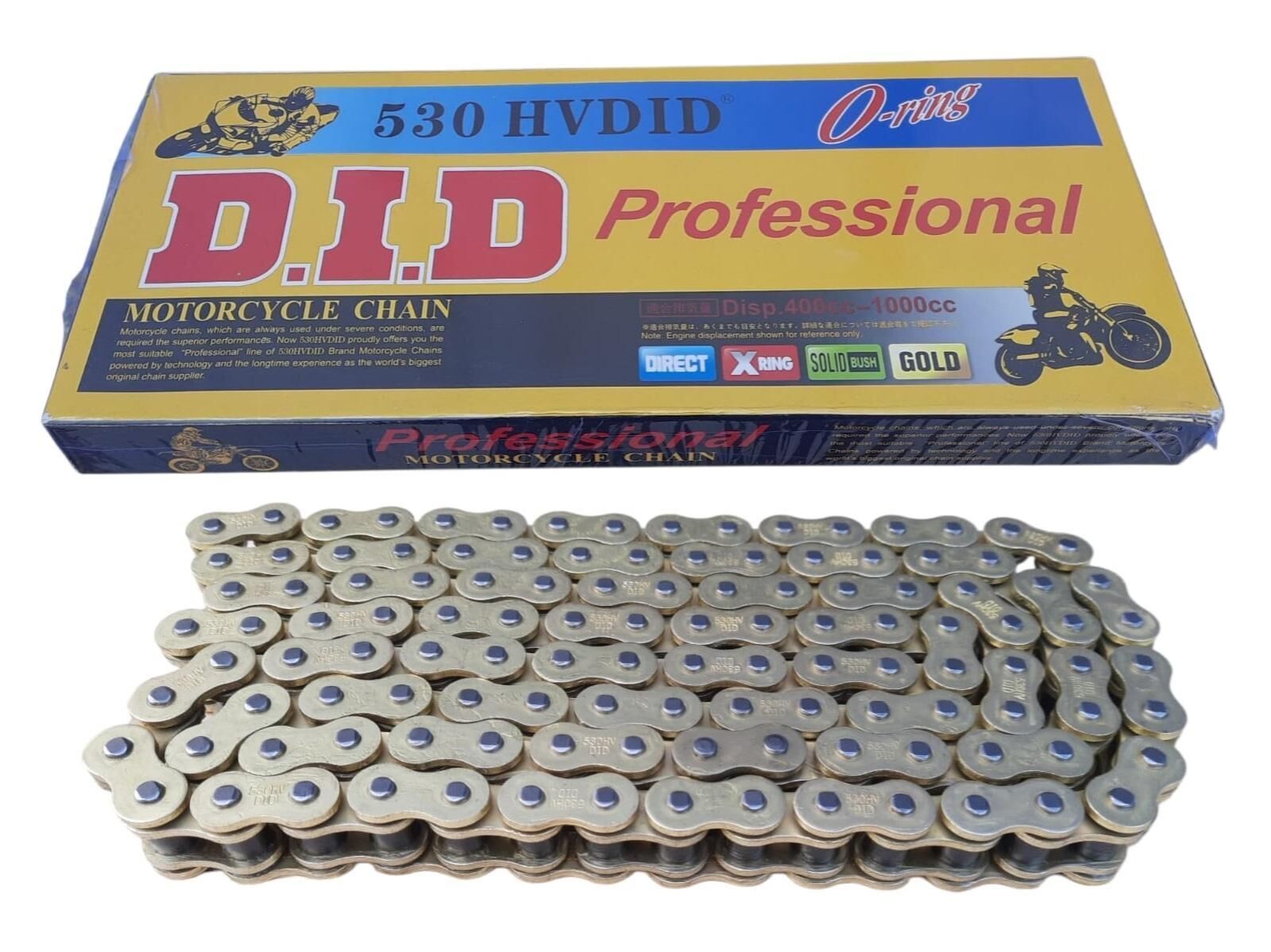 Zincir O-Ringli 530Hv 120L Dıd Sarı B