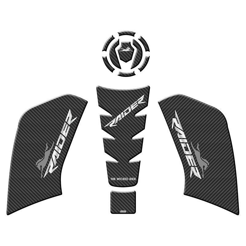 Tvs Raıder 125 2023 - 2024 Uyumlu Tank Pad Set 001