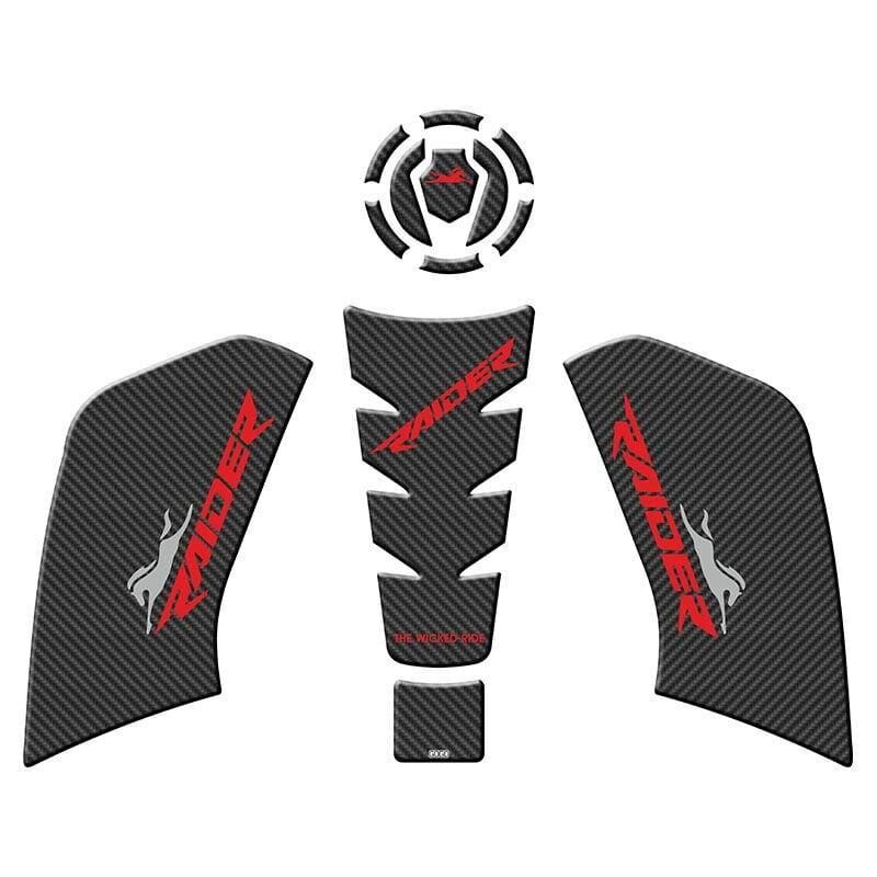 Tvs Raıder 125 2023 - 2024 Uyumlu Tank Pad Set 002