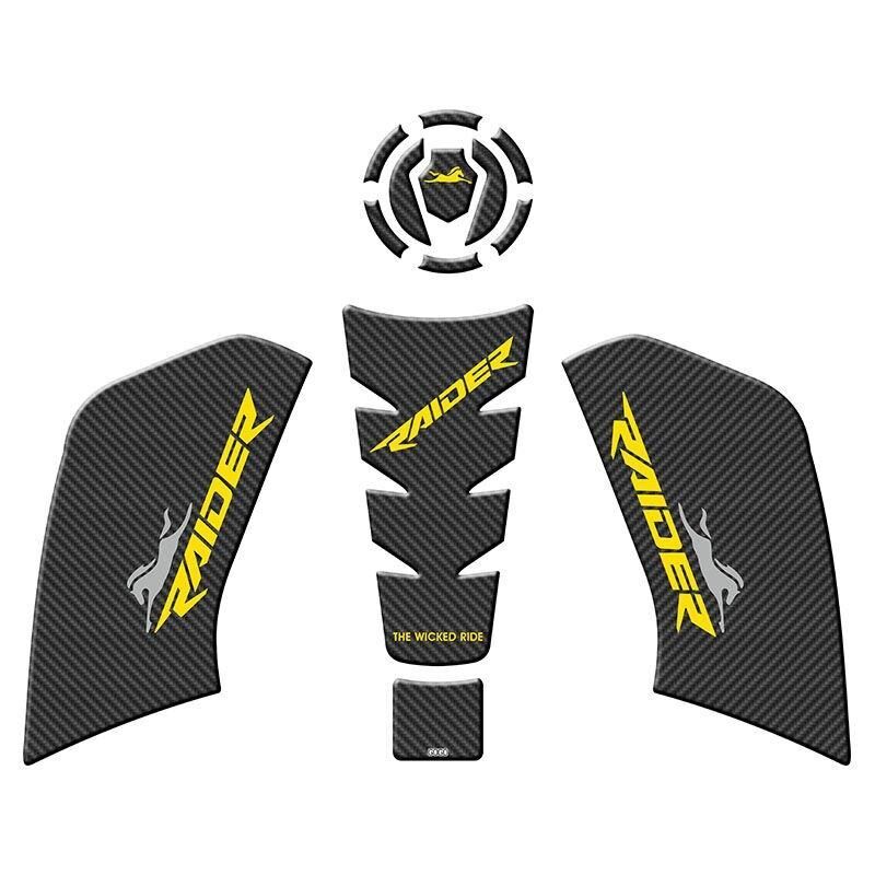 Tvs Raıder 125 2023 - 2024 Uyumlu Tank Pad Set 003