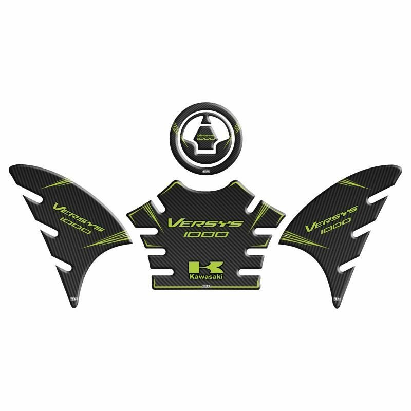 Skm Kawasakı Versys 1000 Uyumlu Tank Pad Set 002
