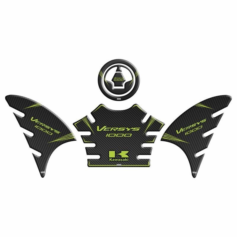 Skm Kawasakı Versys 1000 Uyumlu Tank Pad Set 002