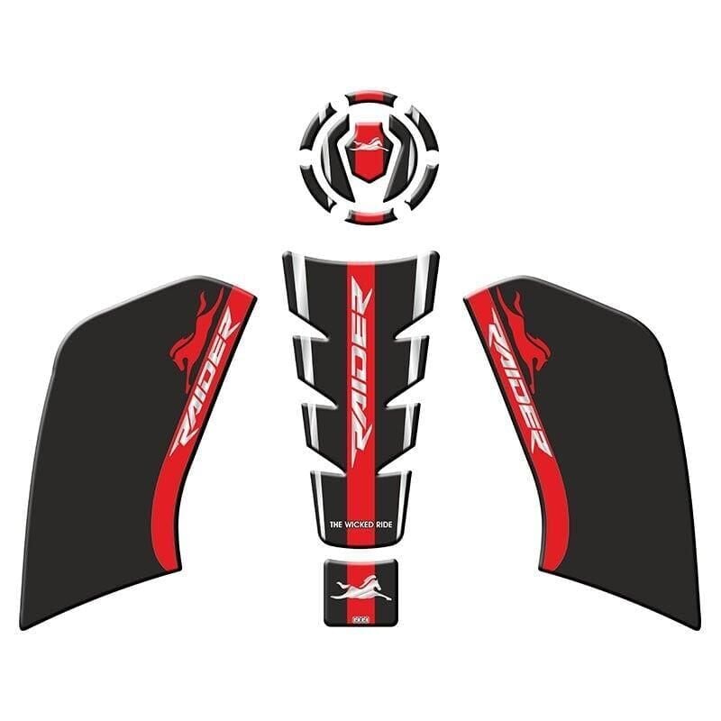 Tvs Raıder 125 2023 - 2024 Uyumlu Tank Pad Set 006