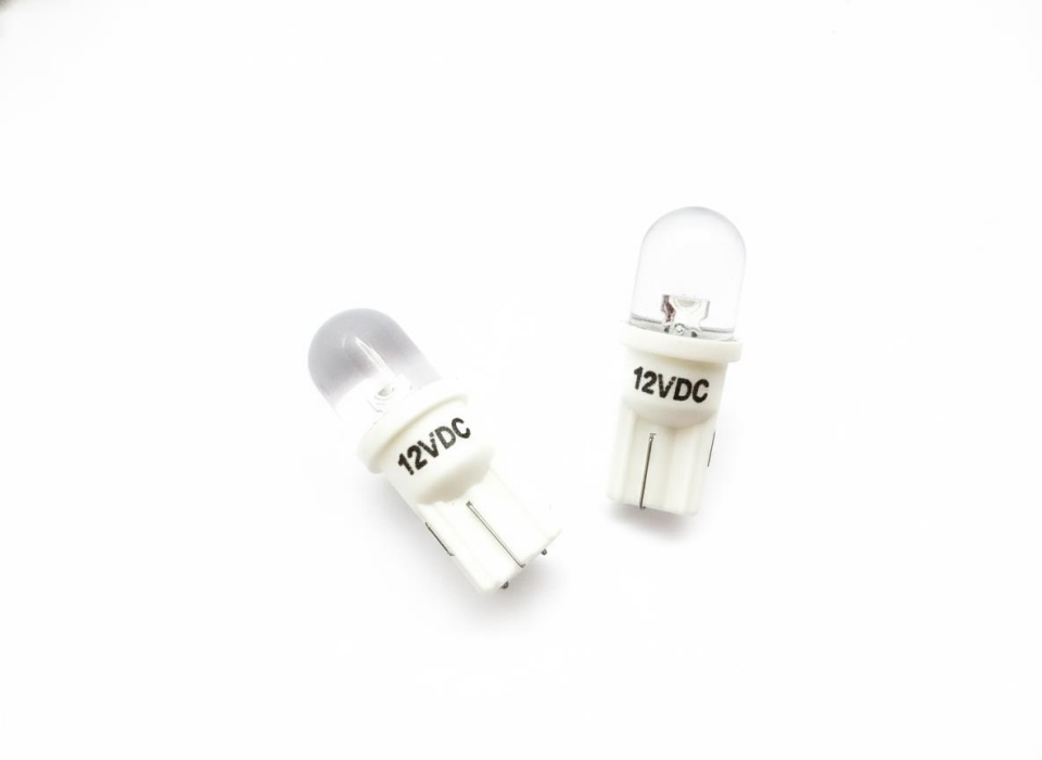 Universal T10 12V Led Ampül Beyaz 2 Li