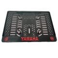 Yamaha Kırmızı Çıtçıt Plastik (15X24 Cm) Kırılmaz Plakalık
