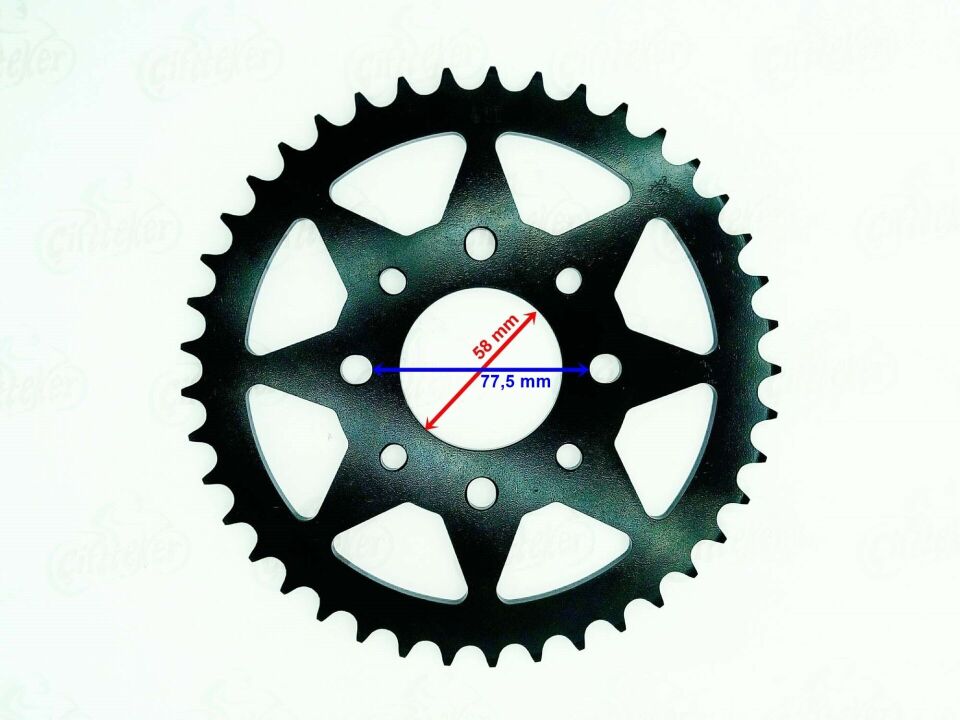 Arka Dişli 520-41T İç 58X8 Delik Ktm Duke 200(2011-2014)