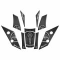 Yamaha Xmax 2018 - 2022 Uyumlu Tank Pad Set 006