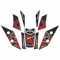 Yamaha Xmax 2018 - 2022 Uyumlu Tank Pad Set 009