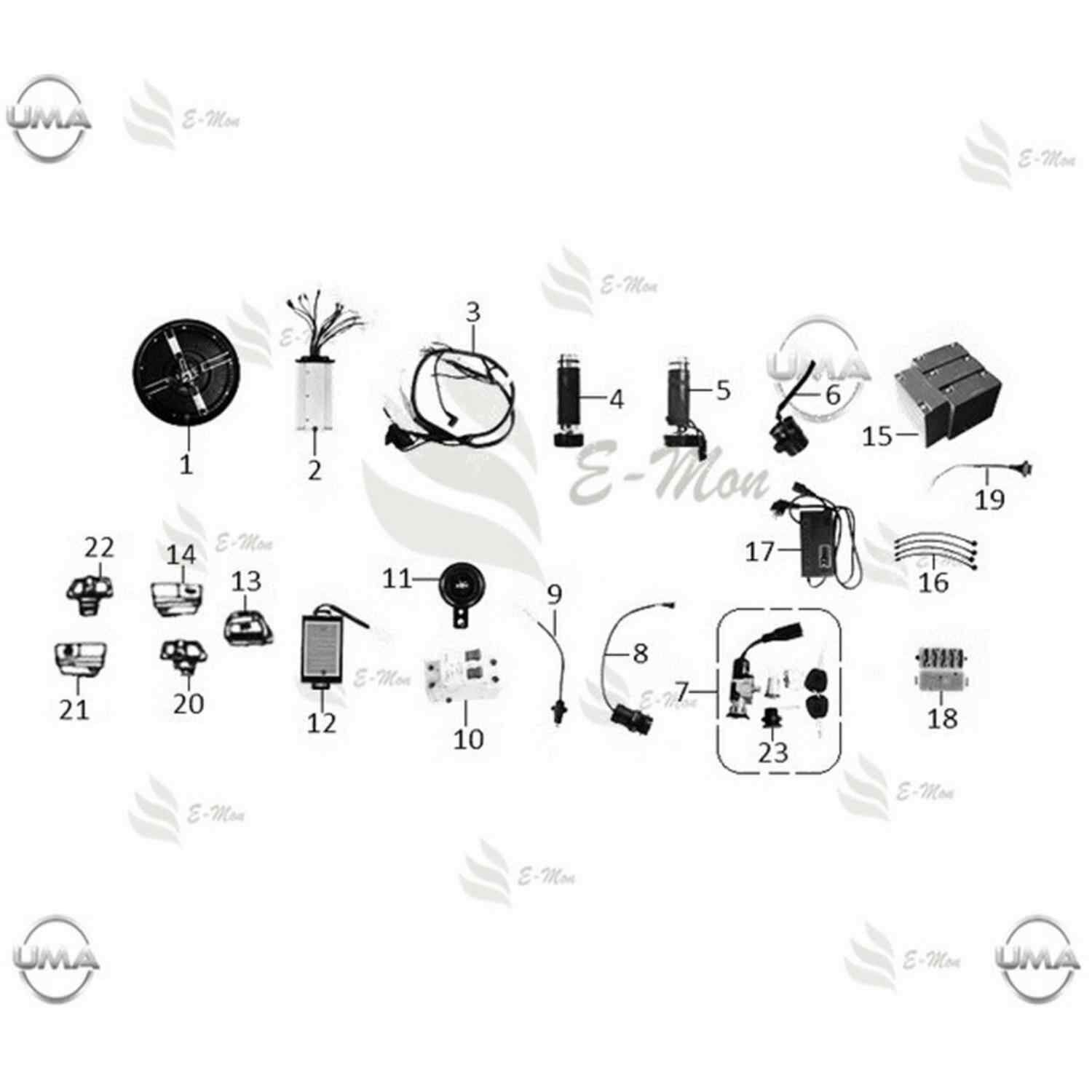 E-Mon Duo Kontrol Ünitesi Orj