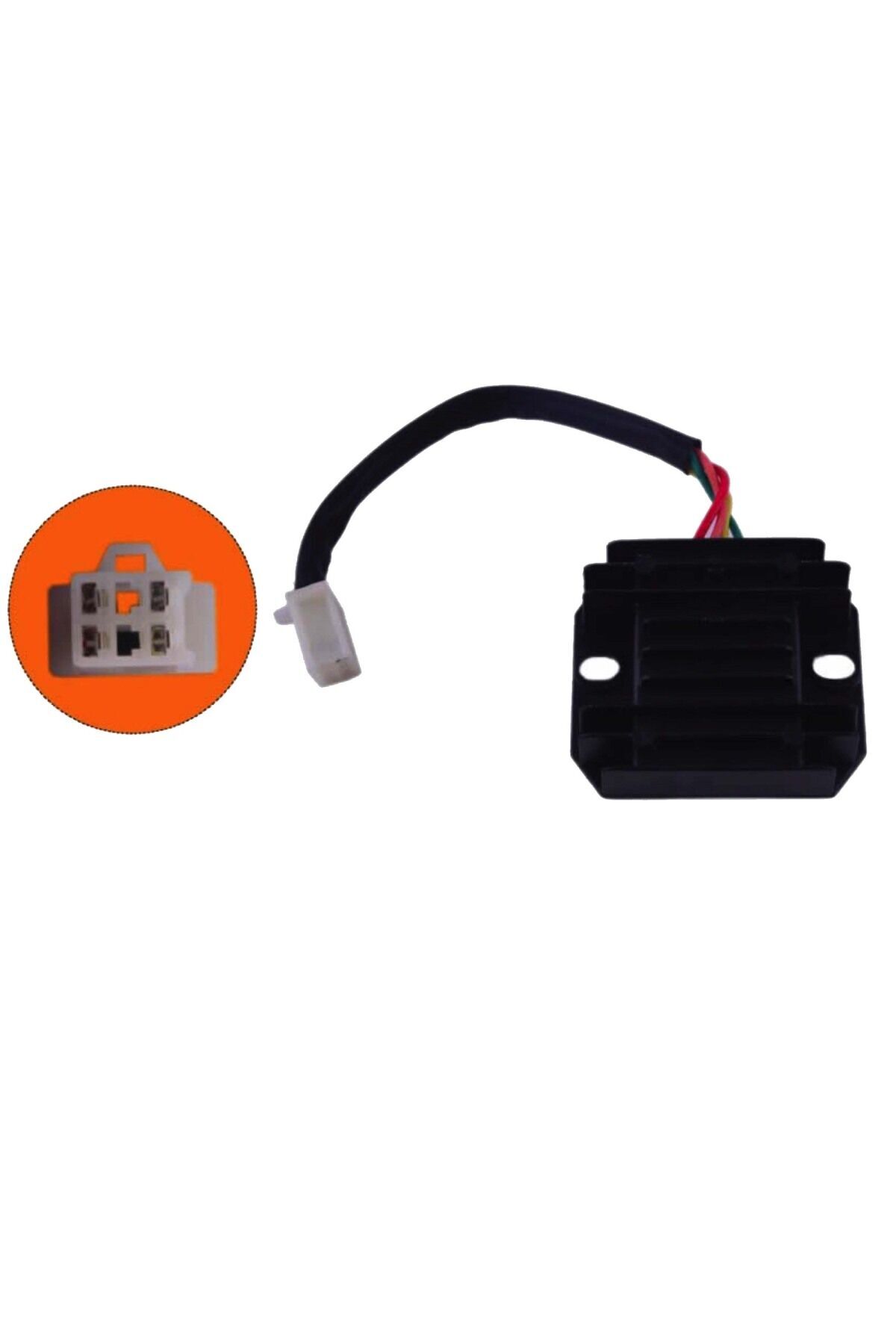 Kanuni Seyhan 125 Regülatör Ym Dişi Soket 4 Lü Jantel