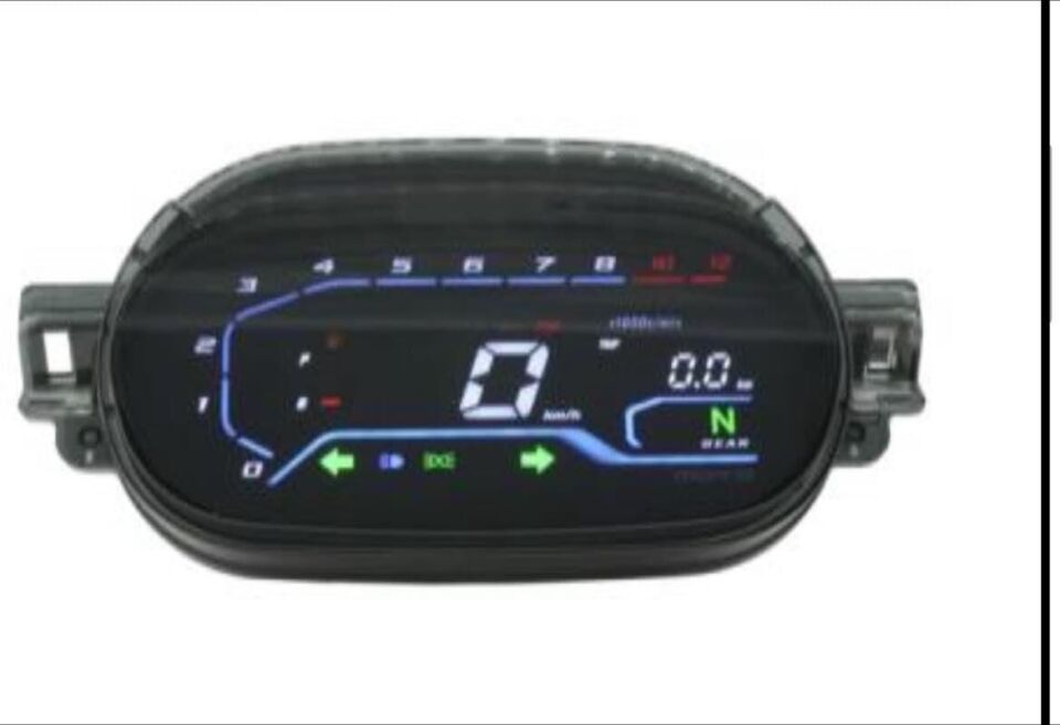 Ramzey Kalipso Çelik Gösterge Paneli Dijital Ekran