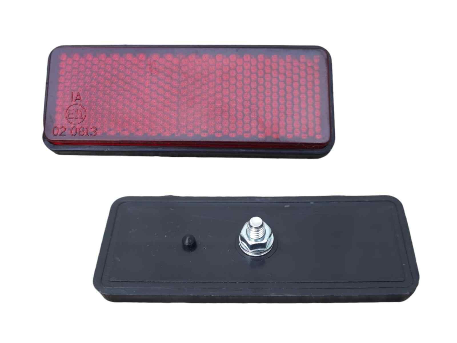 Cub Scooter Arka Reflektör Dikdörtgen Kırmızı Orj 35-90-6 Mm