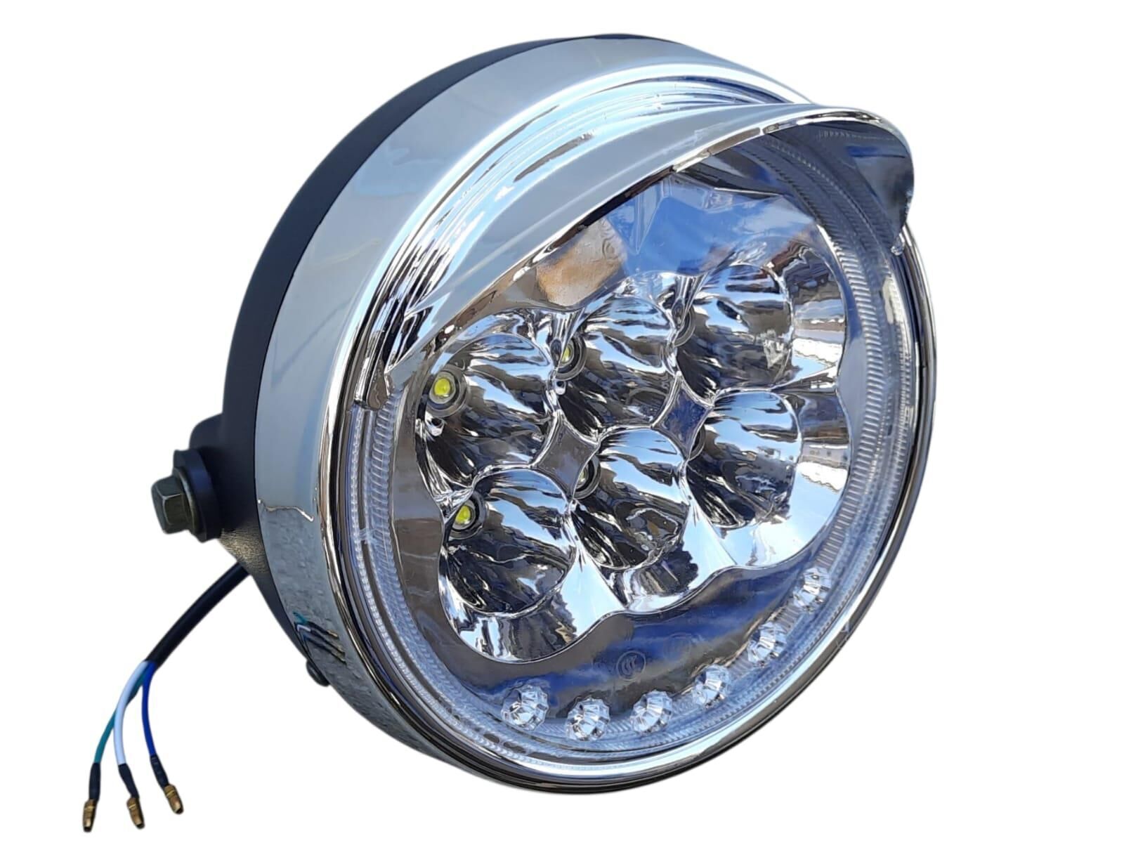 E-Bis Yük Far Yuvarlak 6 Ledli