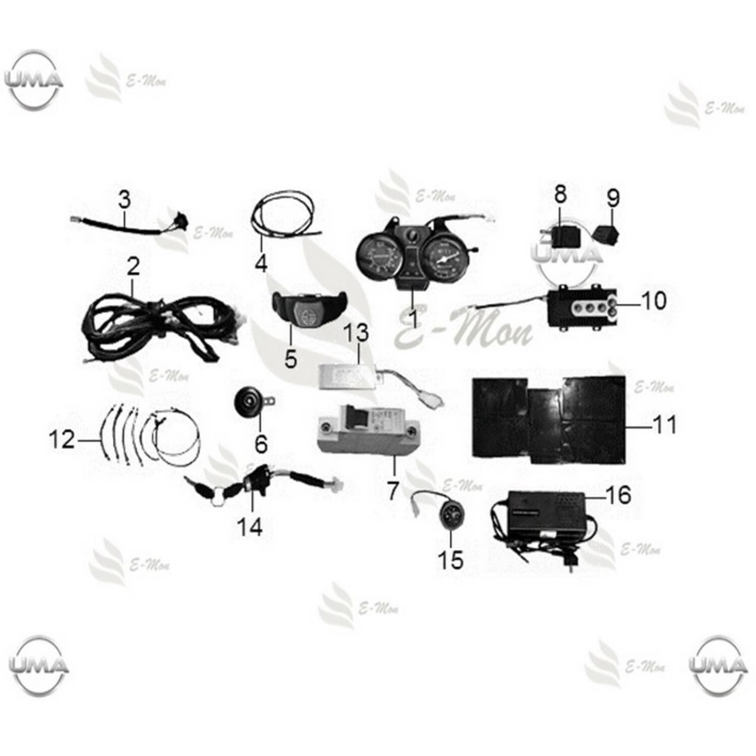 E-Mon Tt 3000 Konvertor 72V Orj