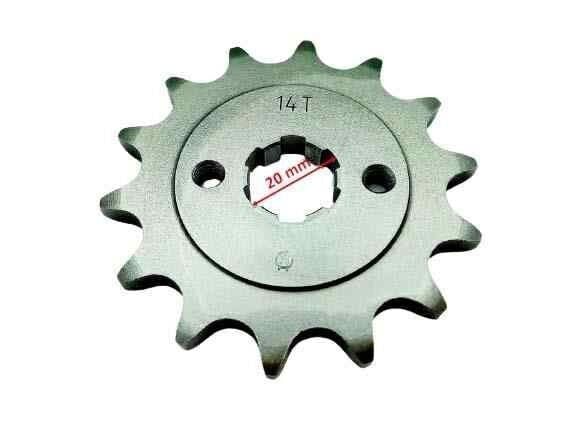 Honda Xl 200 Uyumlu - Hero Karizma Ön Dişli 520-14T İç 20 Mm 6 Tırnaklı Öm