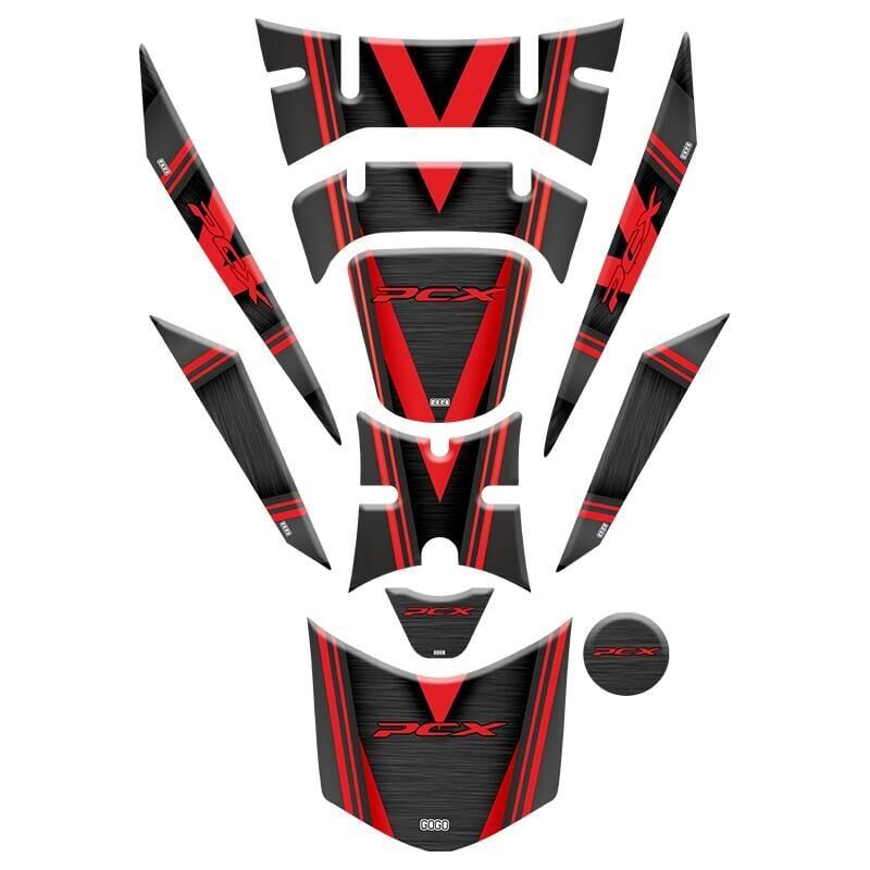 Honda Pcx 2018 - 2020 Uyumlu Tank Pad Set 001