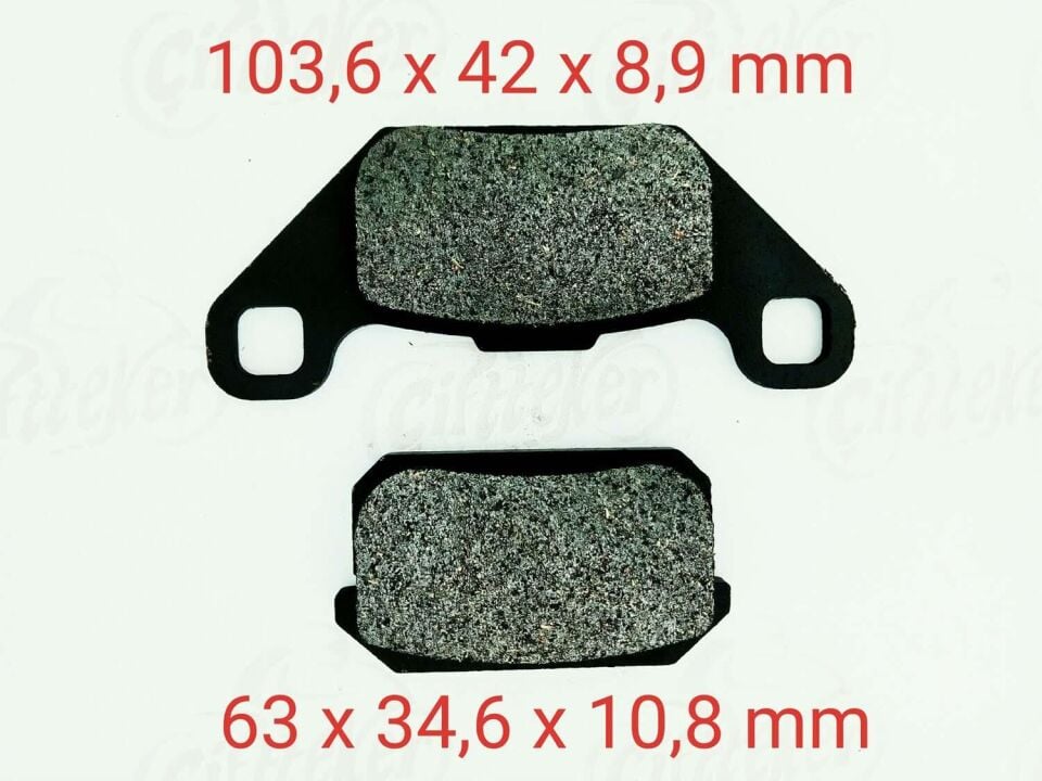 Atv Atv-Buggy Arka Fren Disk Balatası Fa431