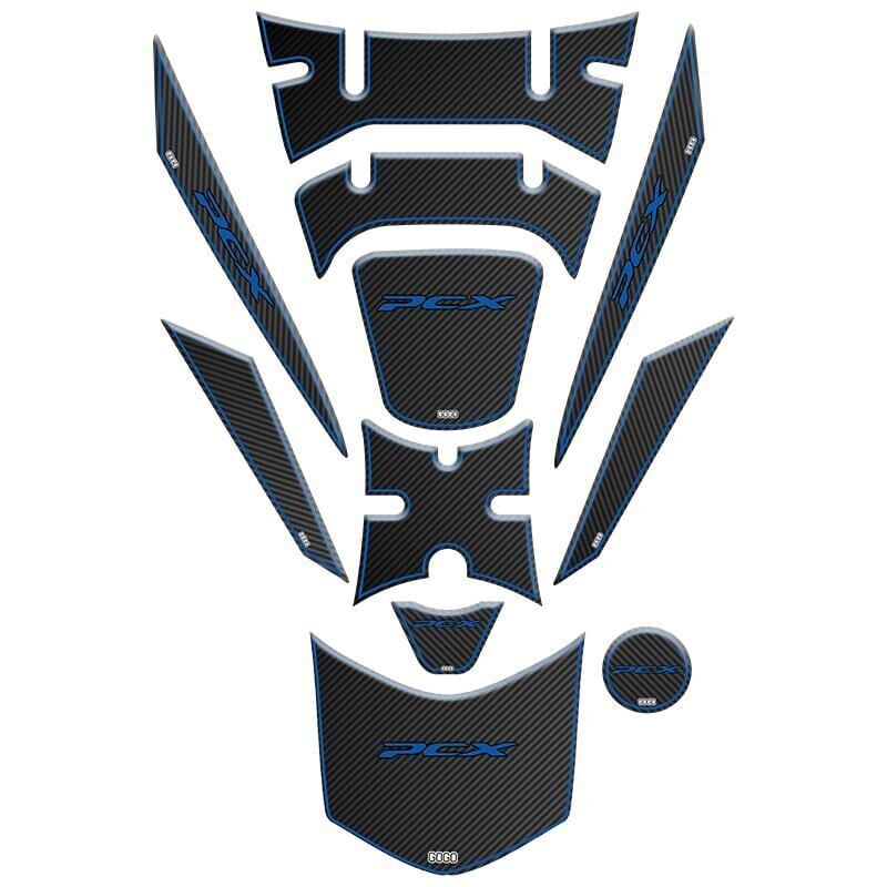 Honda Pcx 2018 - 2020 Uyumlu Tank Pad Set 009