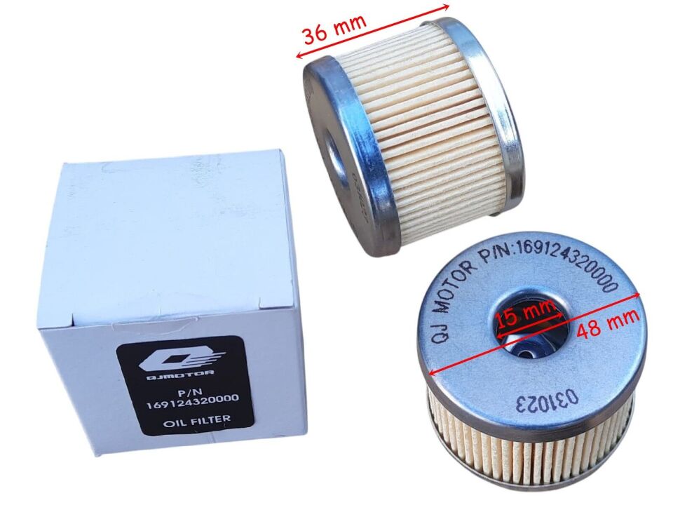 Qj Trx12 Yağ Filtresi Boss Bs169 15-48-36 Mm
