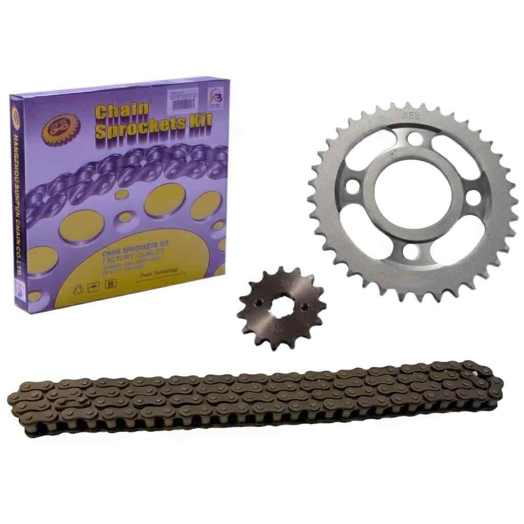 Cg Model Ön-Arka Dişli Zincir Set 428 102L 34-15T Sfr