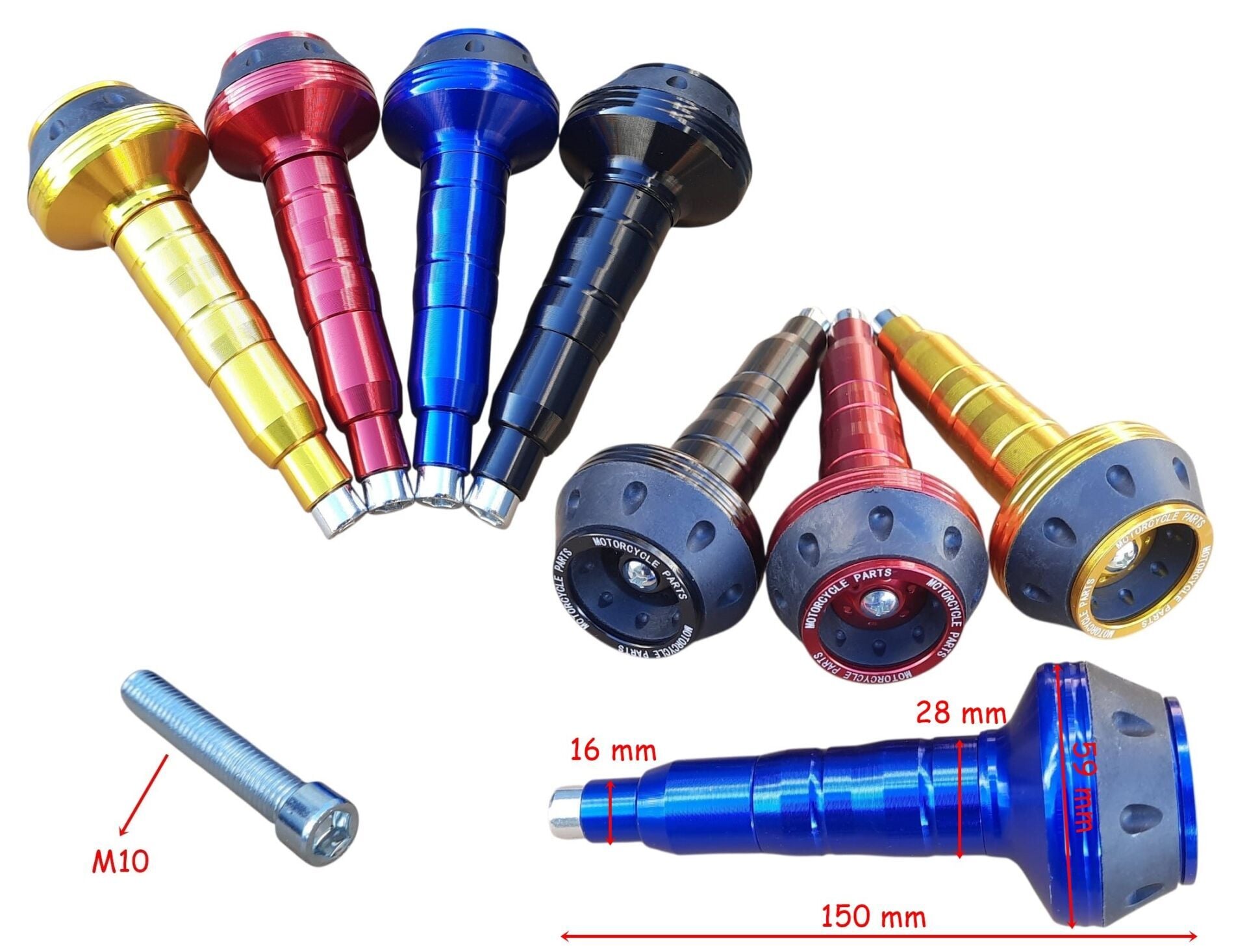 Üniversal Koruma Takozu Alüminyum Mavi