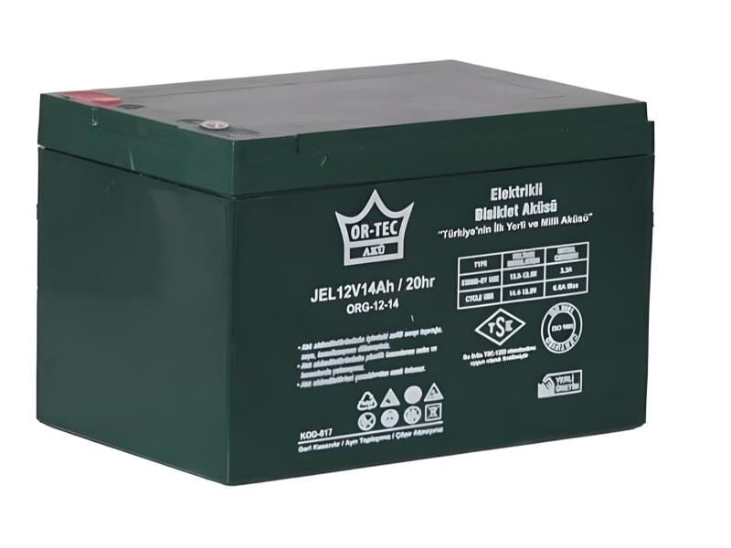 Akü (Elektirikli Bisiklet) 12V14Ah Ortec