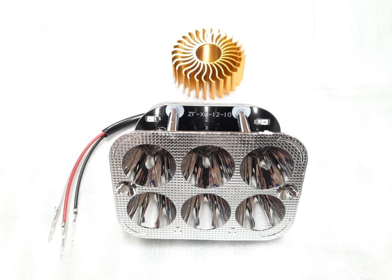 Cg Model Far Ampülü 6 Ledli Kare Falcon