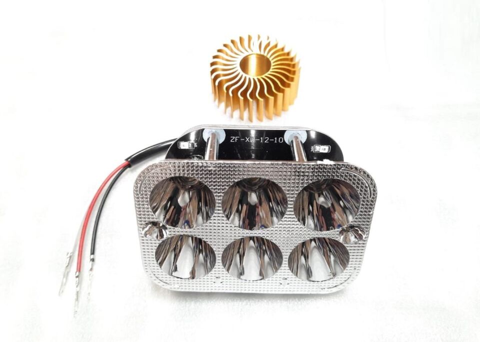 Cg Model Far Ampülü 6 Ledli Kare Falcon