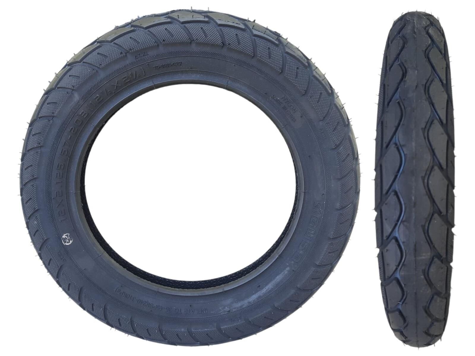 Dış Lastik E-Scooter (12) 12X2.125 57-203 Kgusa Td-8063