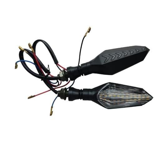 Kayan Ledli Sinyal 2 Adet (Ok Model) 973 (Sarı Yanan)