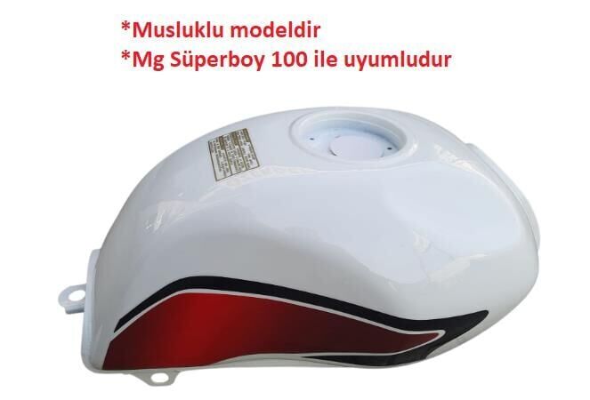 Mondial Benzin Deposu Beyaz Superboy 150