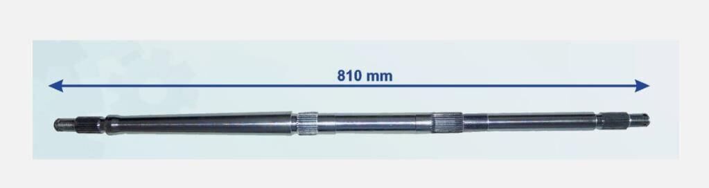 Yuki Atv 150C Aks 810 Mm Tek Yivli Bilya Yatağı 30 23 Freze