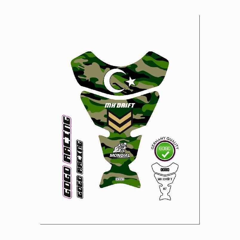 Mondial Mh Drift 2011 - 2020 Uyumlu Tank Pad 007