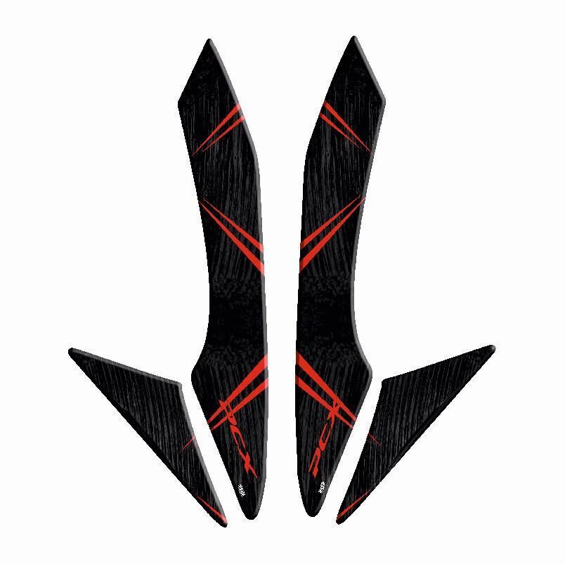 Honda Pcx 2021 - 2024 Uyumlu Yan Grenaj Pad 005