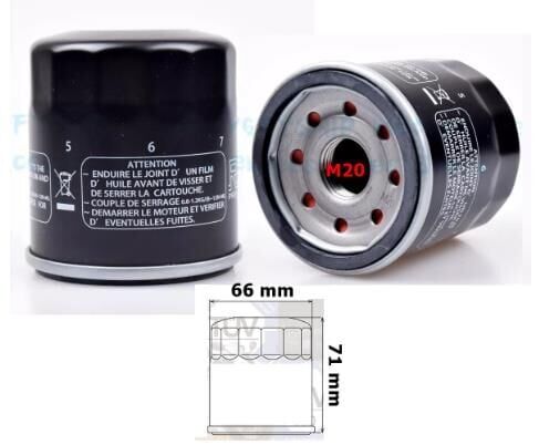 Yamaha Yağ Filtre Hf303 Mt-07/Mt-09/R1/R6/Kawasaki Kle 650/Zx-10R/Honda Xl650/Fz6 Fazer