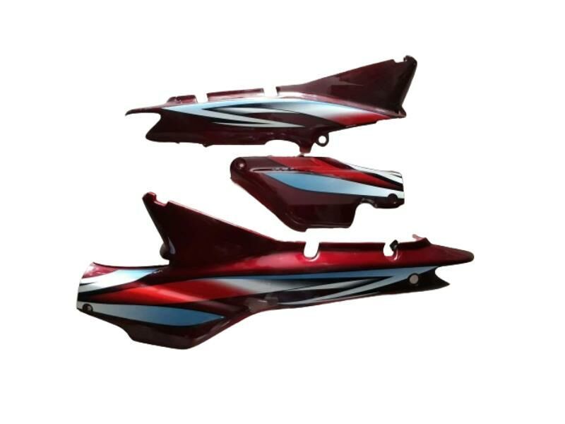 Kuba Yan Kapak (3 Parça) Bordo Cub Kuba