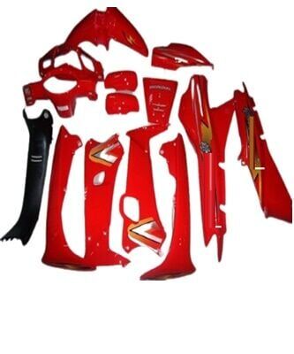 Mondial Kaporta Seti 100 Kh - Mfh  Kırmızı