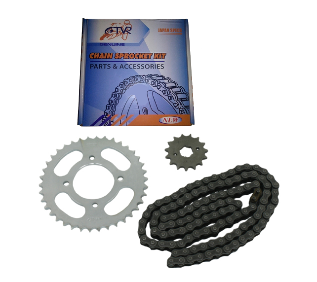 Mondial Mh Ön-Arka Dişli Zincir Seti 38-15T 428H-114L Ctvr