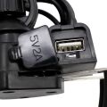 Knmaster X Serisi Motosiklet Ayna Ve Gidon Bağlantılı Usb Girişli Telefon Tutacağı