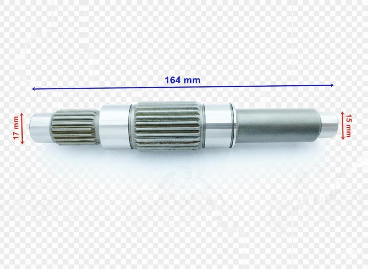 Atv Linhai Şanzıman Mili Frezeli 164 Mm Öm