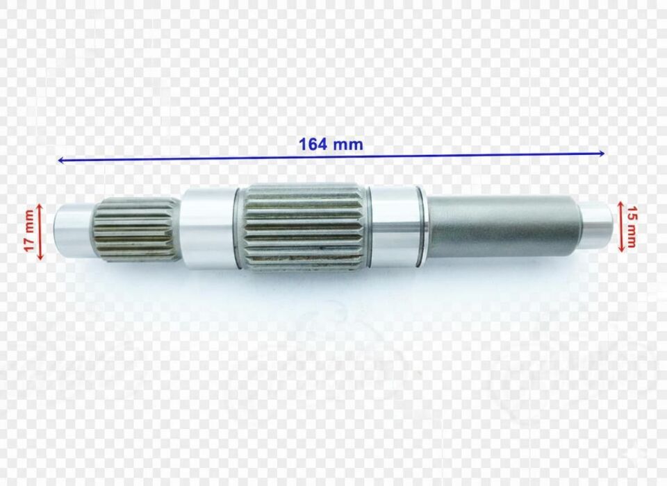 Atv Linhai Şanzıman Mili Frezeli 164 Mm Öm