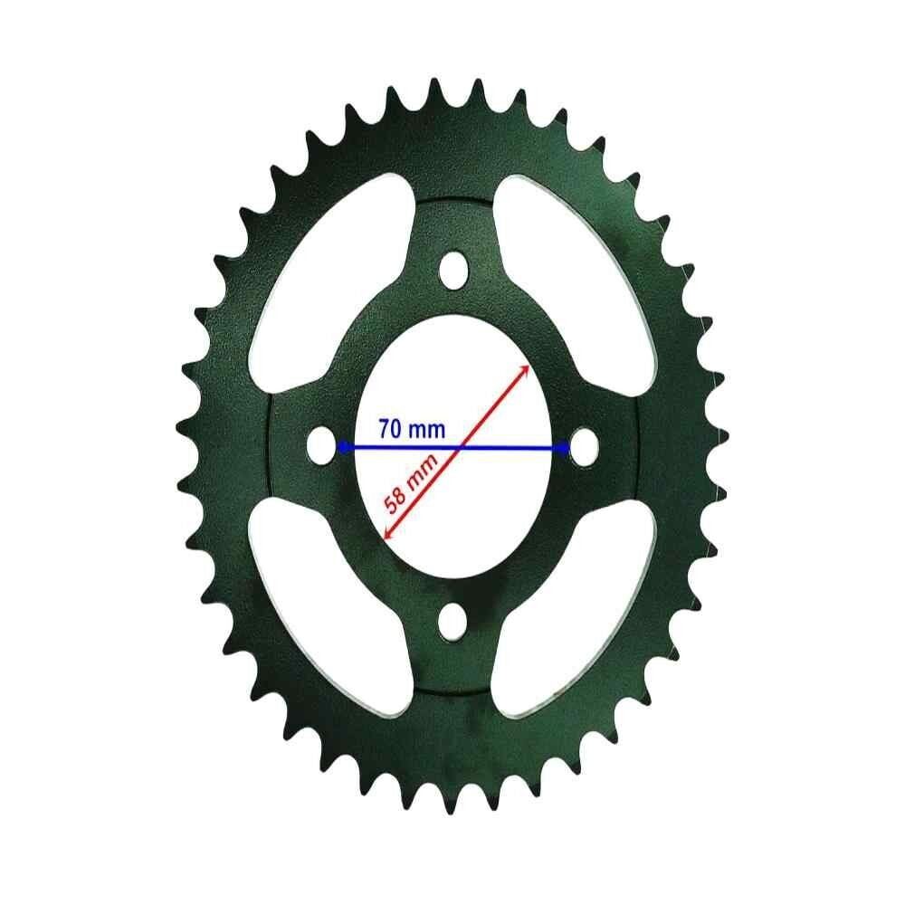 Mondial Z-One 150-180 Arka Dişli 428-39T İç 58 Mm 4 Delik Ind Öm