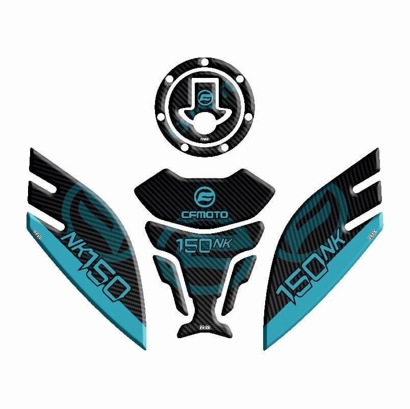 Cf Moto 150 Nk 2016 - 2023 Uyumlu Tank Pad Set 001