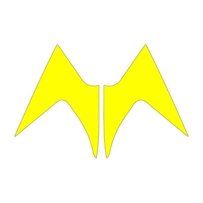 Mondial Mh Drift 2011 - 2020 Uyumlu Sarı Ön Siperlik Yan Sticker